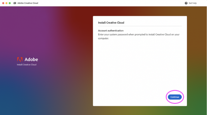 Adobe - Install Creative Cloud 5a