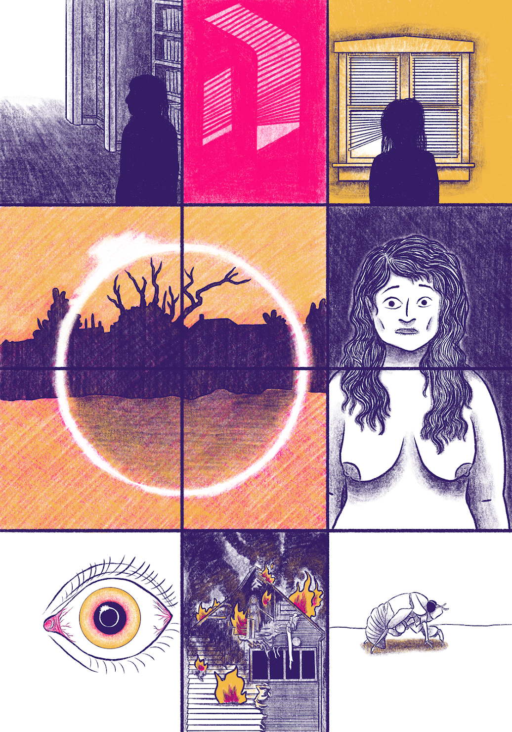 12 panels from Beth Hetland's Tender