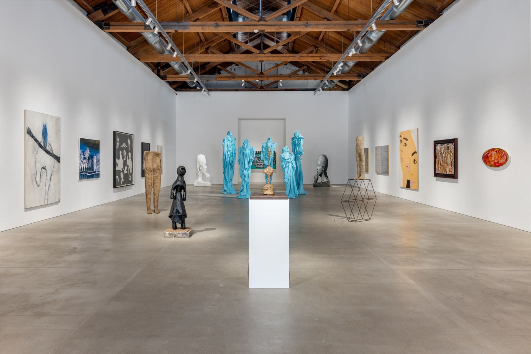 Installation view of Apparitions