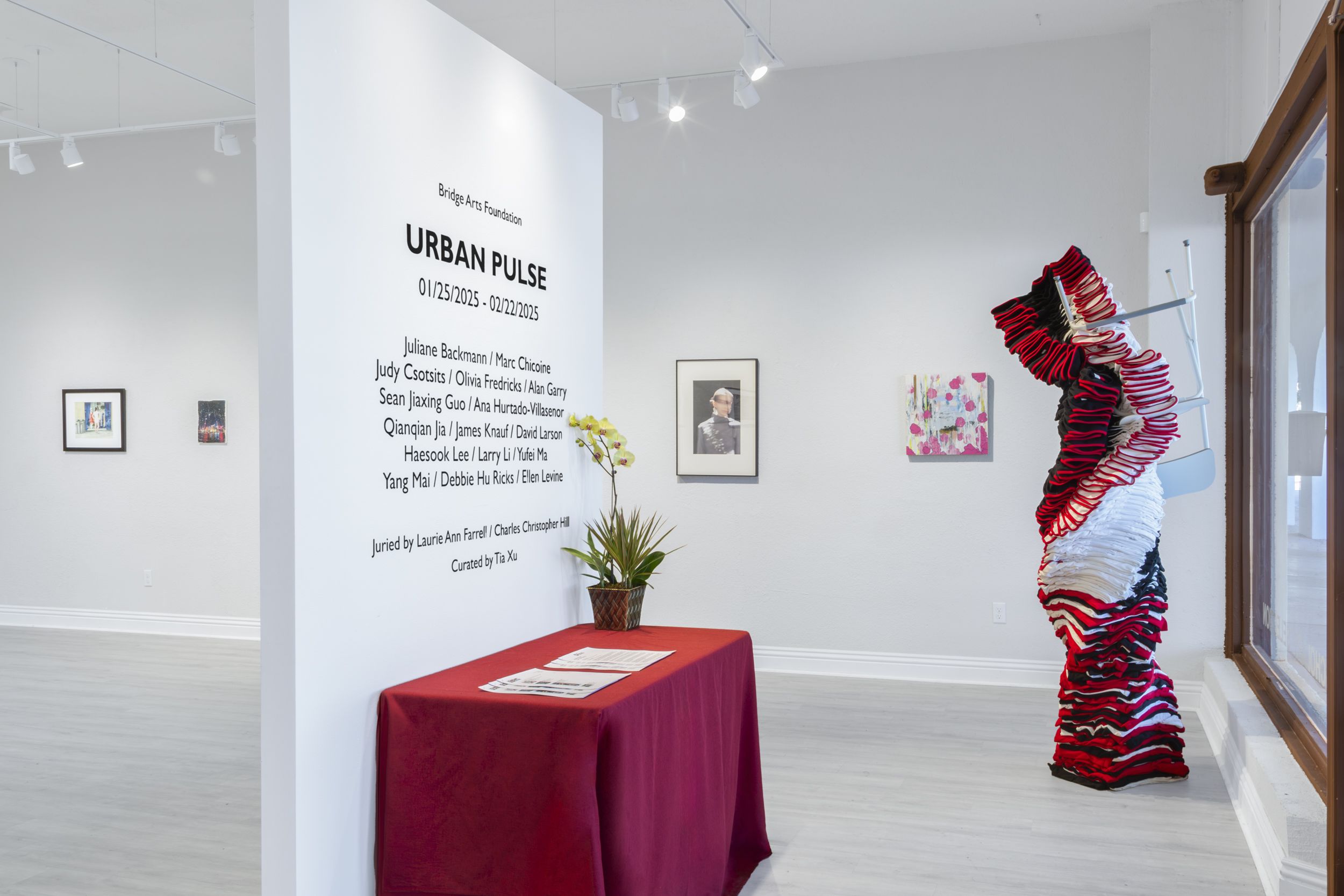 Installation view of Urban Pulse