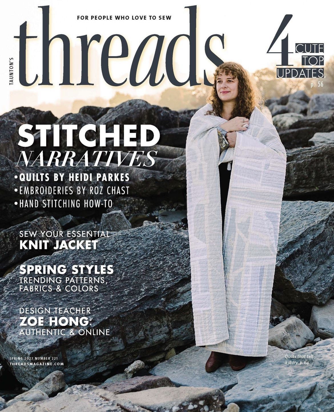 Cover of Threads magazine