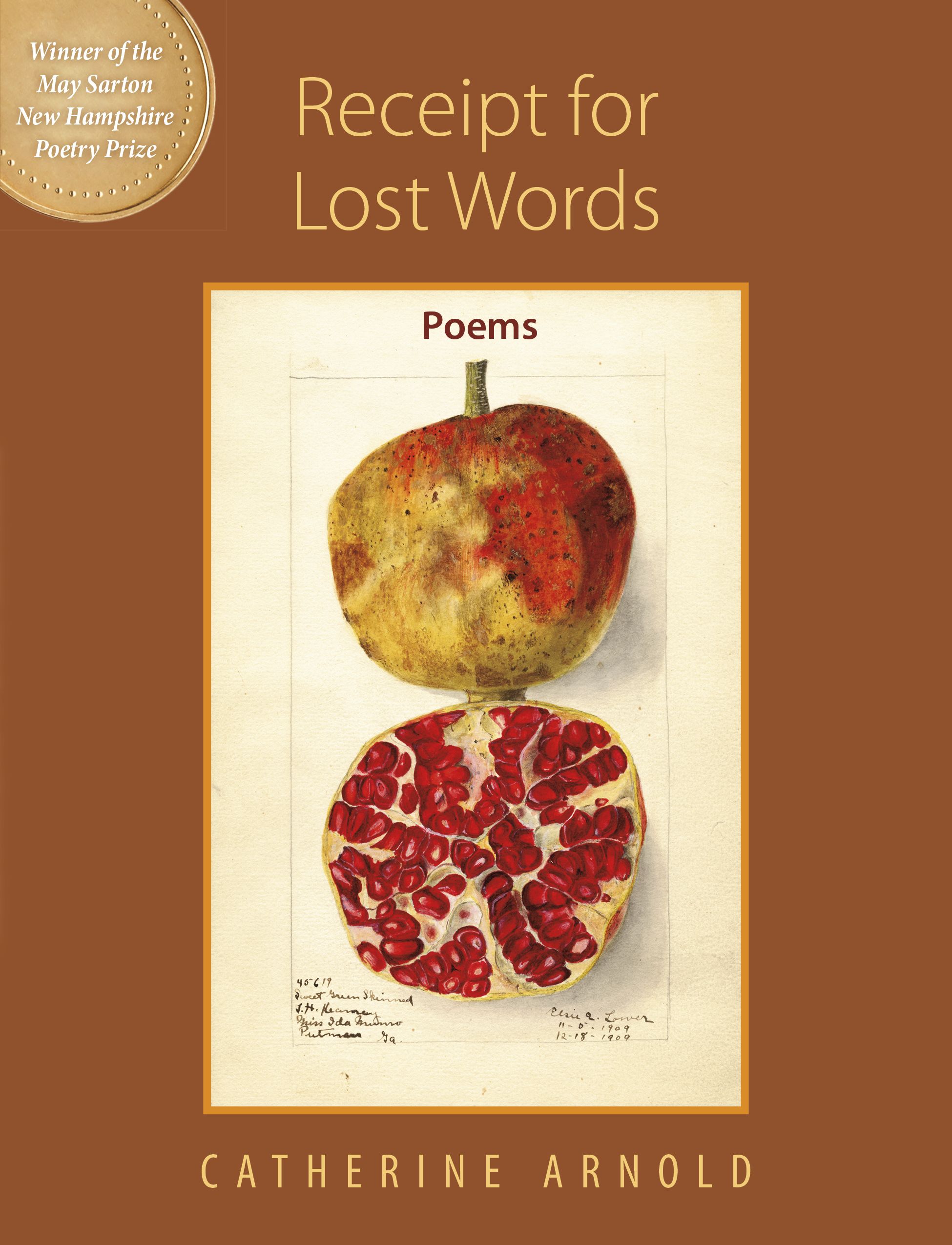 Cover of the book Receipts for Lost Words