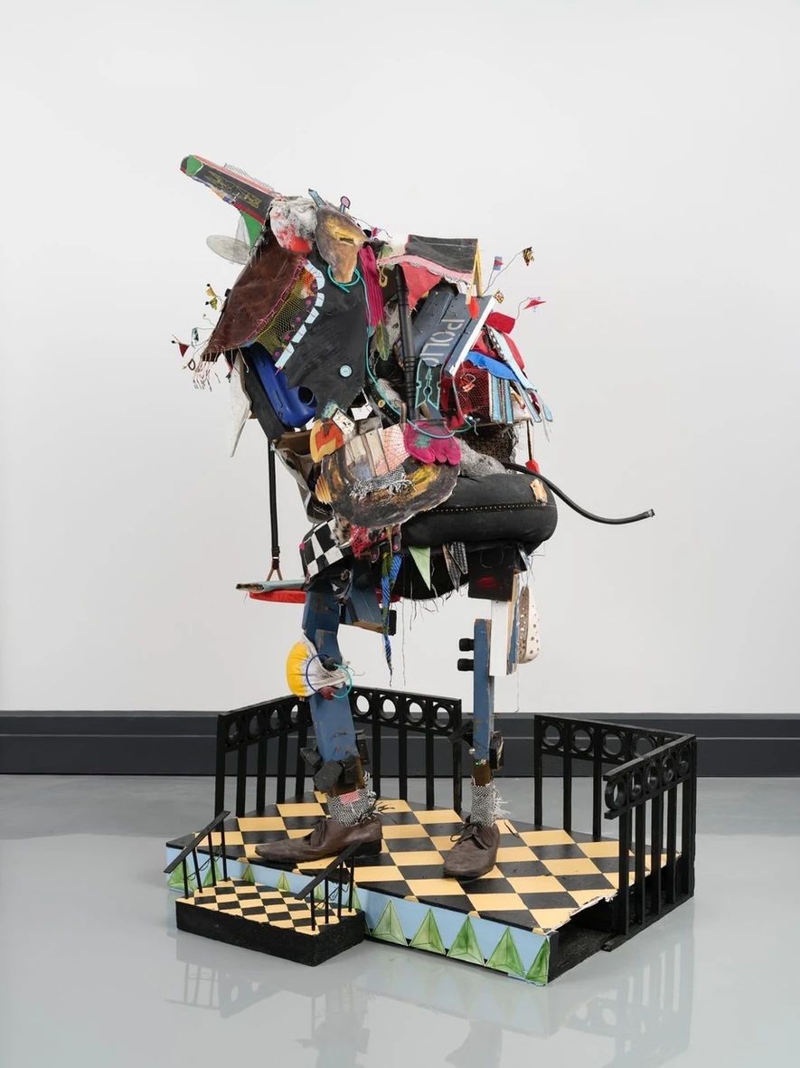 A multimedia sculpture