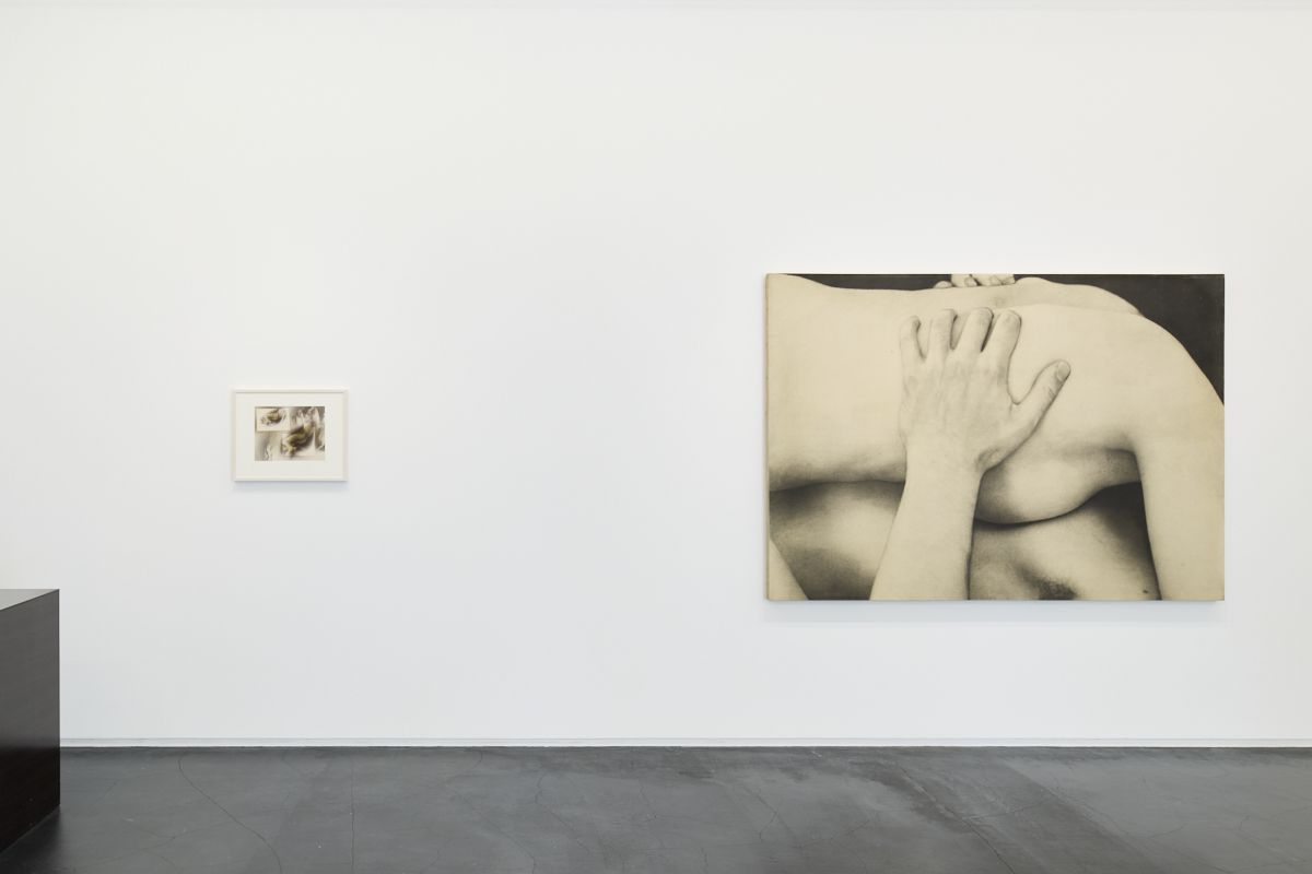 A gallery installation