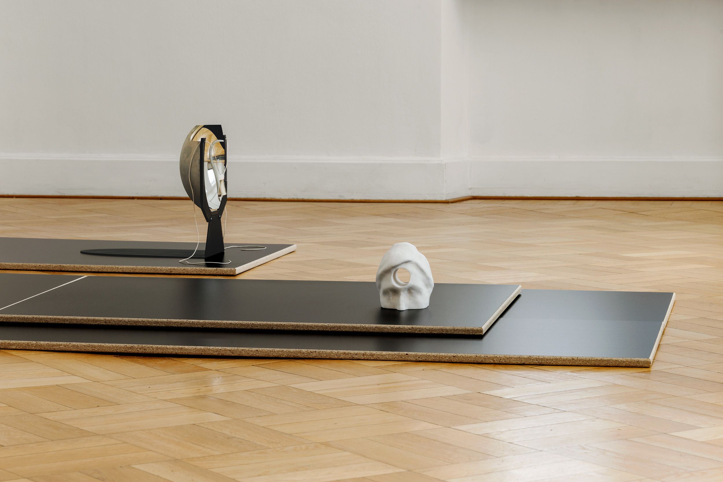 Installation art in a gallery