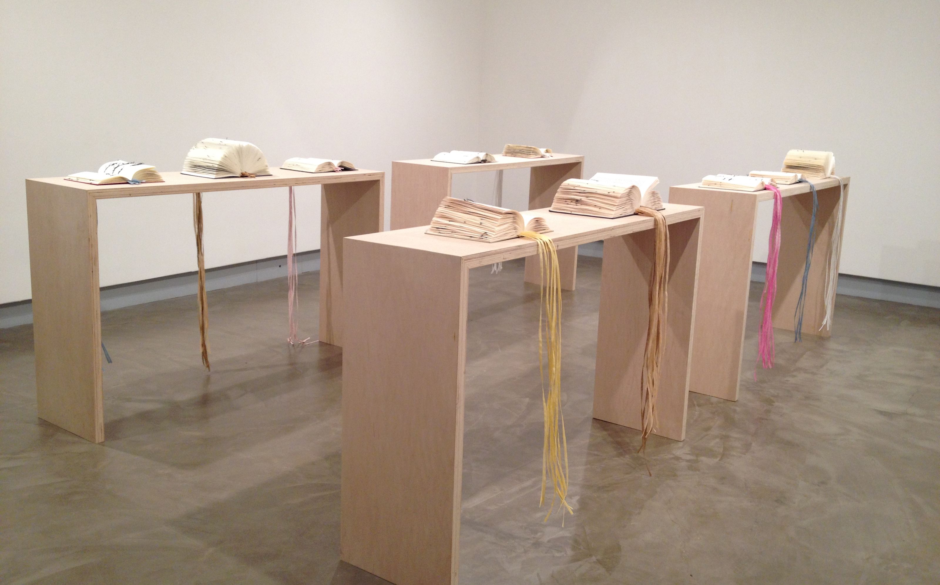 An installation piece by Jiseon Lee Isbara