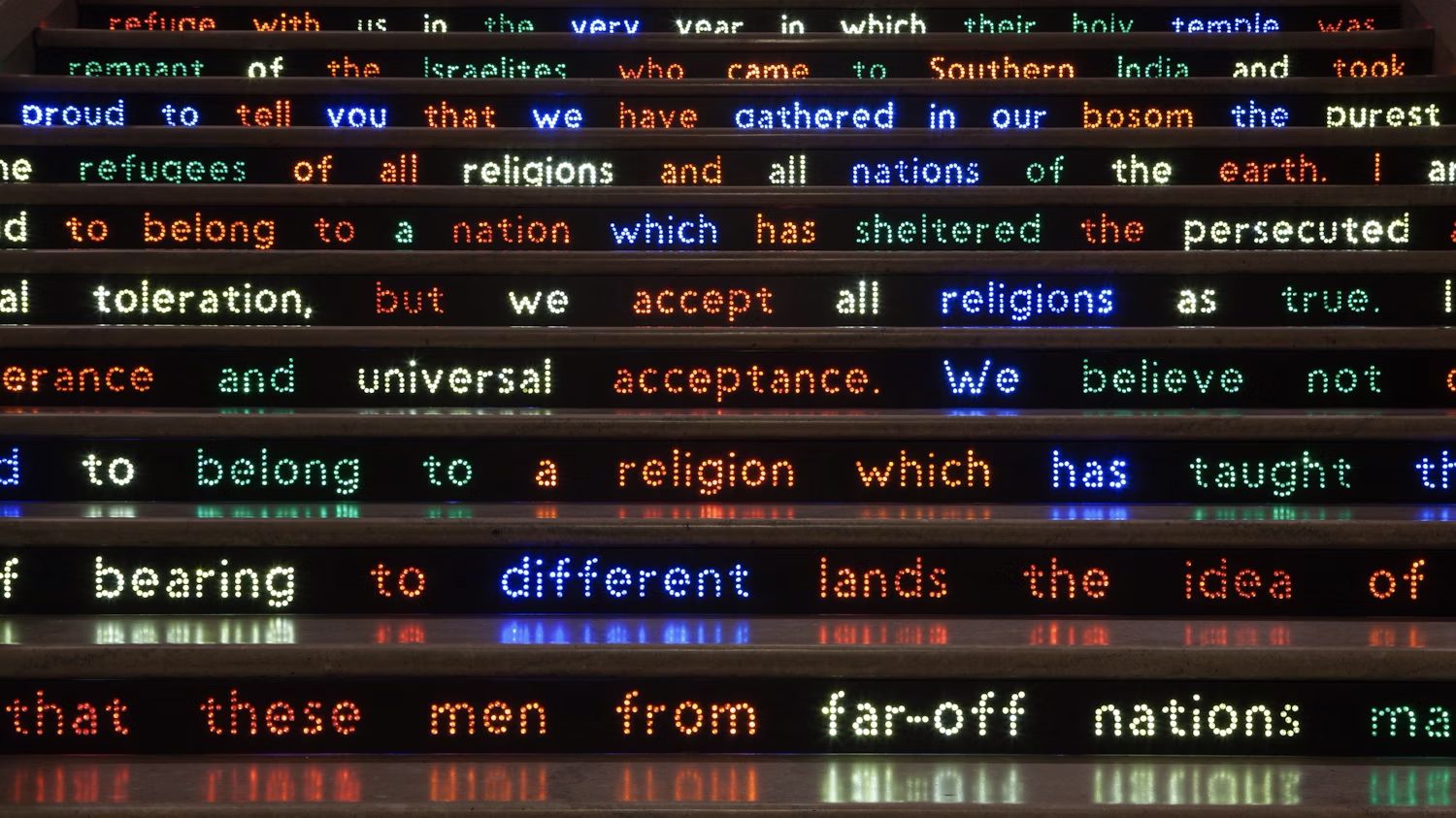 An installation view of Public Notice 3