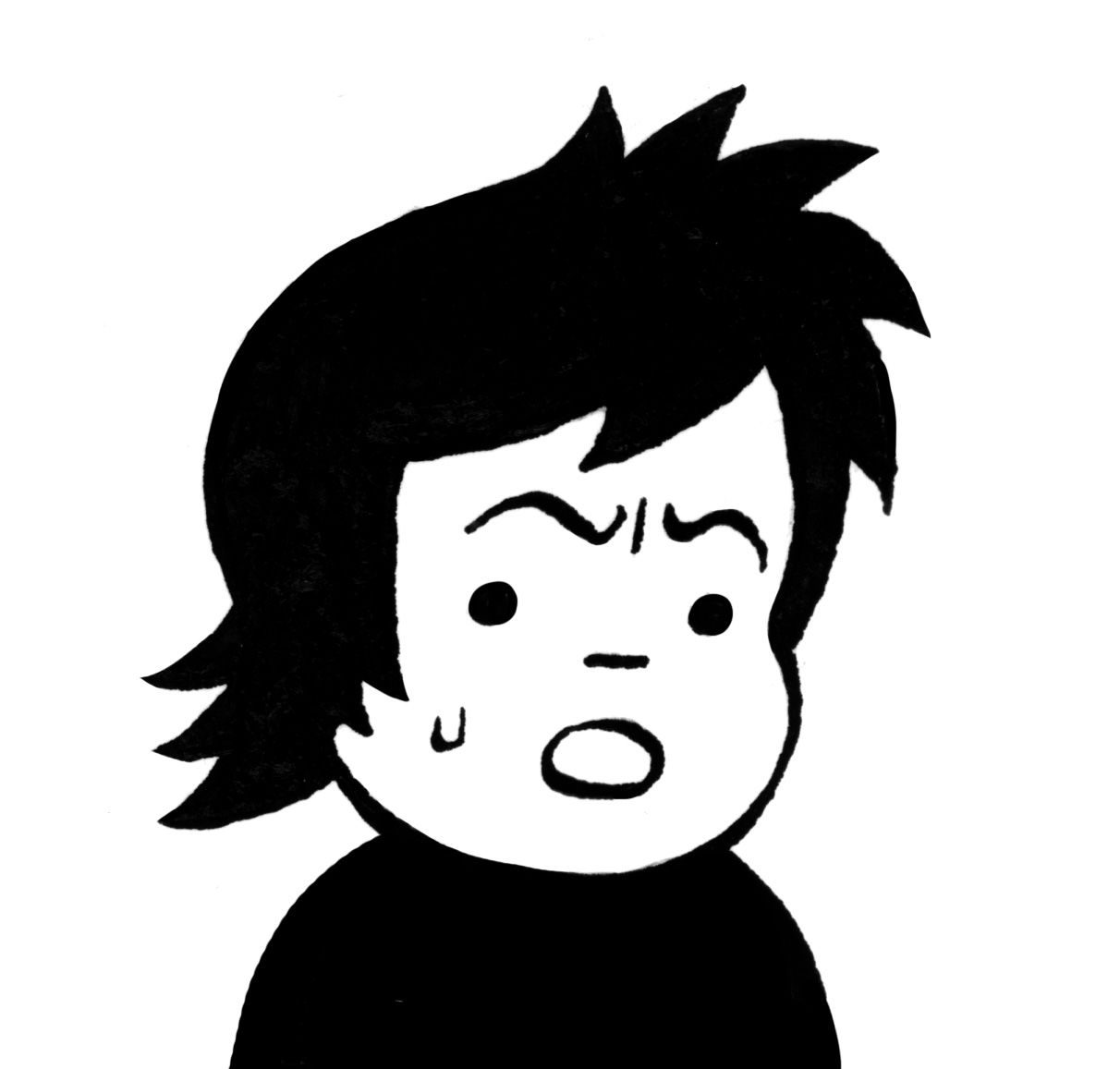 A draeing of Cash in the style of Nancy