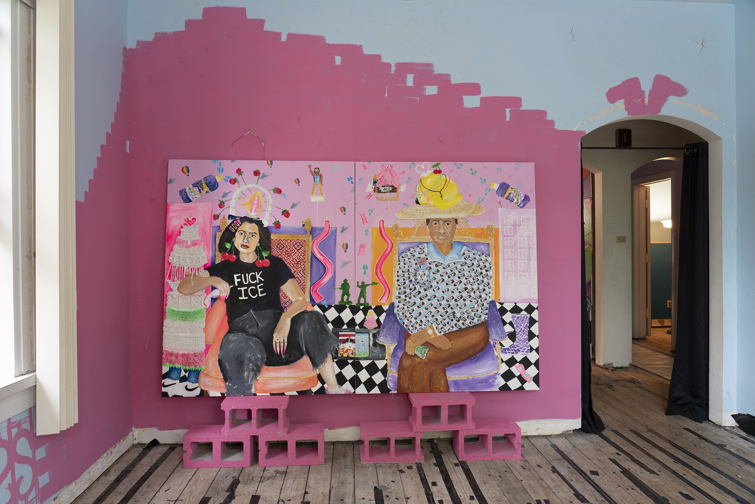 Yvette Proves Pink Goes With Everything School of the Art