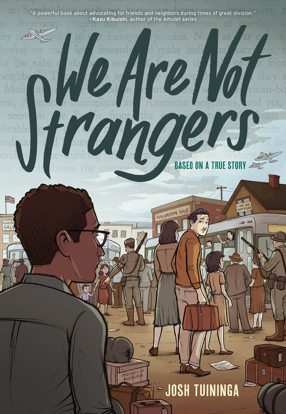 The cover for We Are Not Strangers