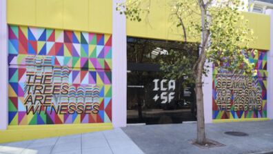 Alum Jeffrey Gibson Honors Land, Trees, and Sky at Institute of Contemporary Art San Francisco