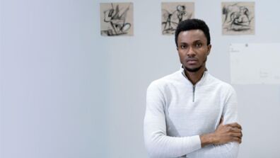 Alum Luke Agada's Abstract Painting Featured in Our Culture Magazine