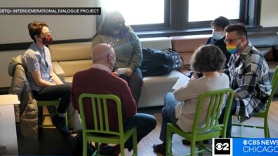 CBS News Chicago Features the LGBTQ+ Intergenerational Dialogue Project