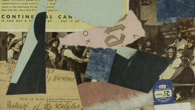 Layers of Scraps, Fragments, and Hidden Meaning—Kurt Schwitters’ Untitled (Arrival for the Dance)
