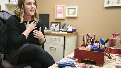 Alumni Help Victims of Trauma Through Art Therapy