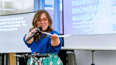SAIC Student Bri Beck Organizes Disability Art Showcase 