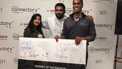  First Prize at Bosch Urban Mobility Hackathon Goes to SAIC Student and Team