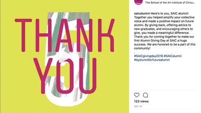Crain's Chicago Business Features SAIC's Social Media Campaign 