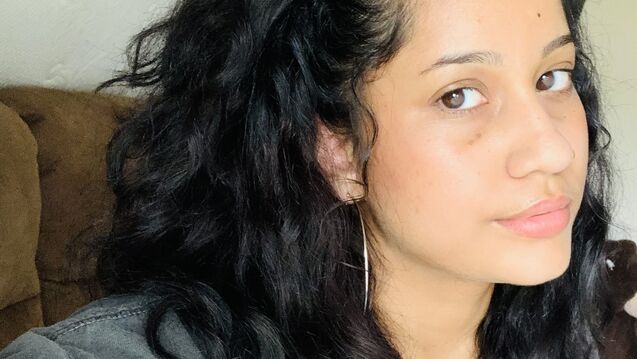Selfie of a person indoors