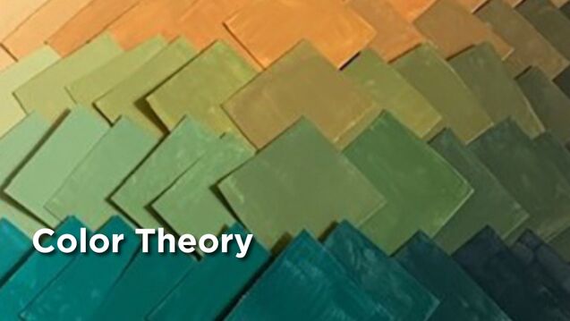 Multi-colored tiles. 