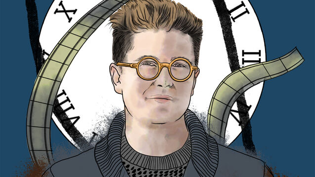 An illustration of Zach Weis