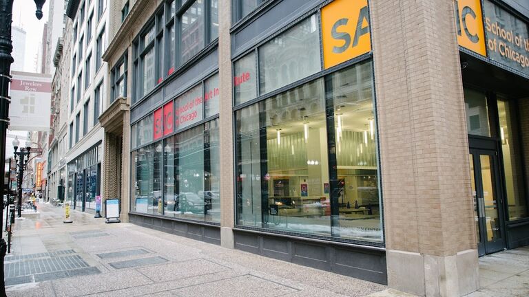 An exterior image of a building on SAIC’s campus.