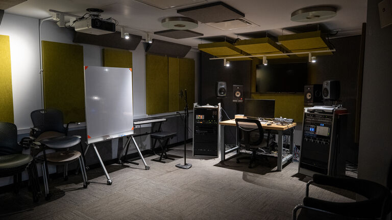 An image of the Sound Department facilities.