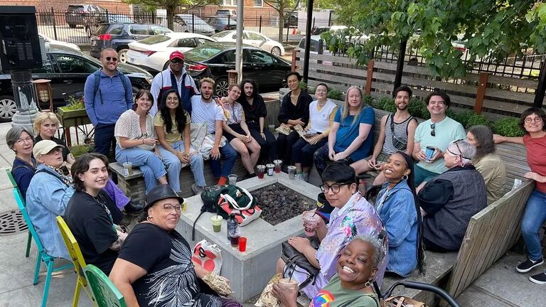 An image from the LGBTQ+ Intergenerational Dialogue Project events.