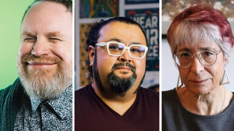 headshots of the three latest Next Level Awards winners