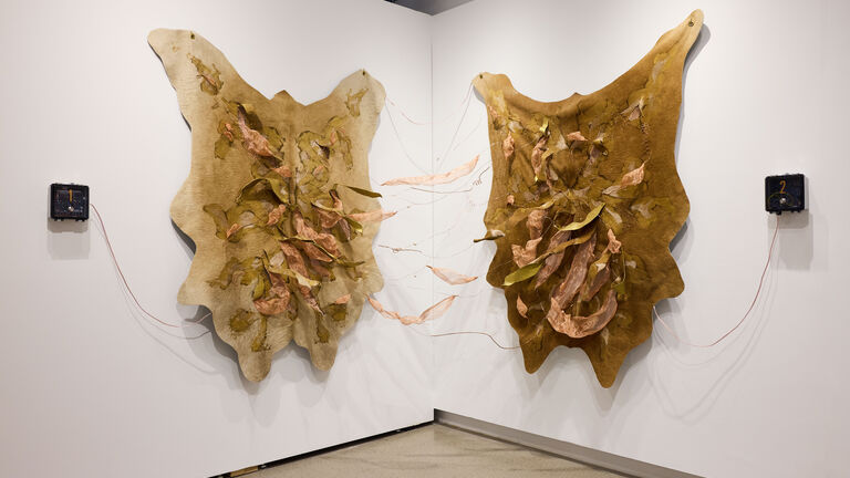 Artwork by Amema, 2025 Low-Residency MFA Thesis Exhibition.