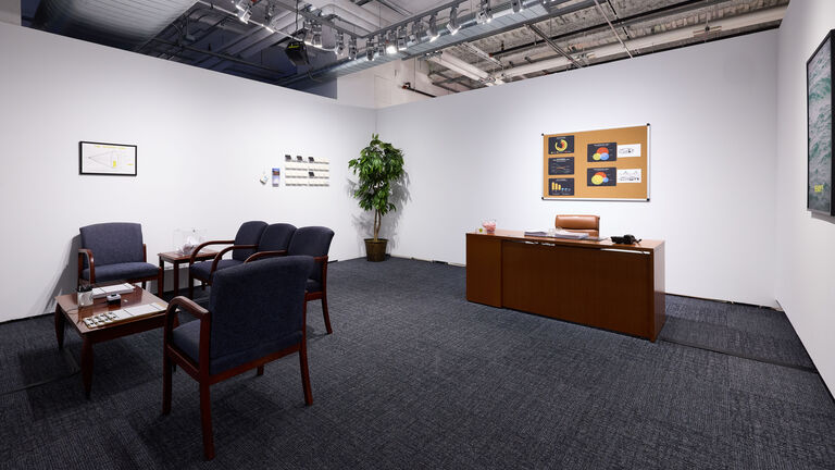 Artwork by Emma Bergman at the 2025 Low-Residency MFA Thesis Exhibition