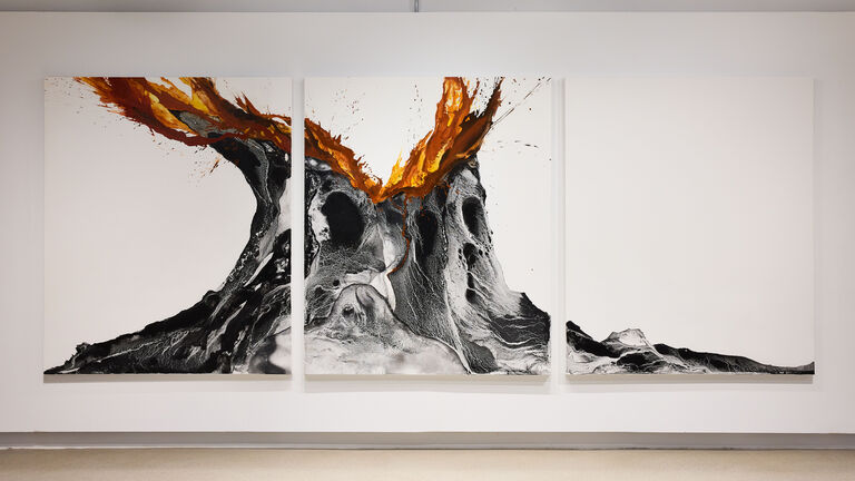 Artwork by Marina Chisty at the 2025 Low-Residency MFA Thesis Exhibition
