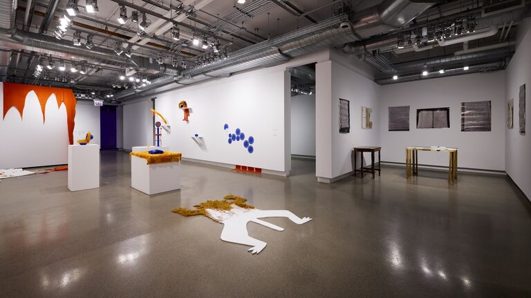 Artwork by Aimée Suárez Netzahualcóyotl, 2026 Low-Residency MFA Thesis Exhibition.