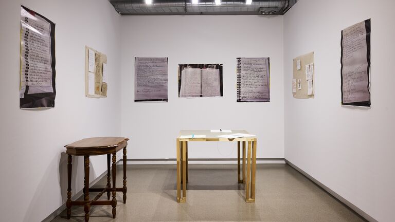 Artwork by Yoanna Ball, 2026 Low-Residency MFA Thesis Exhibition.
