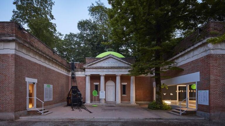 Photo of the US pavilion at this year’s Venice Architecture Biennale courtesy of Tom Harris