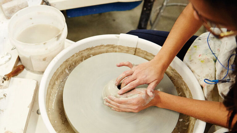 Ceramics Department Potting Wheel