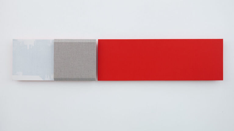 Jennie C. Jones, Red Measure, Muted and Clipped