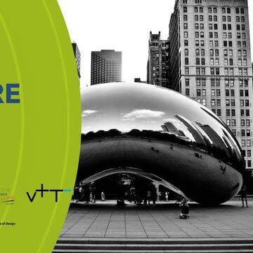 A Food For Future promo featuring a black and white image of the Bean