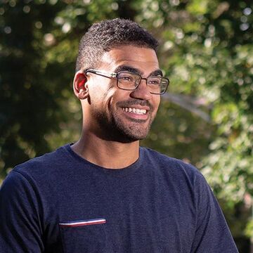 Headshot of Gabriel Bump.