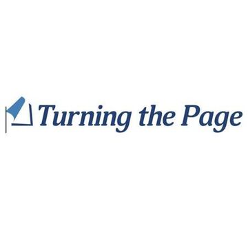 The Turning the Page logo.