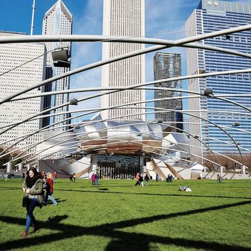 An image of Millennium Park. 