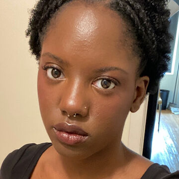 Selfie of a person indoors