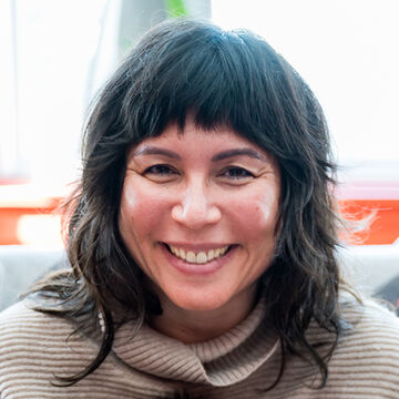 Portrait of a person smiling