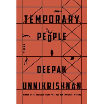 The cover of 'Temporary People' by Deepak Unnikrishnan (MFAW 2014)