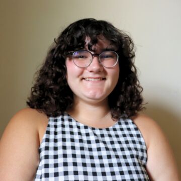 Portrait photograph of Maggie Borota