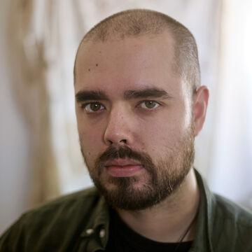 SAIC faculty member Dylan Arjsiri Rabe.