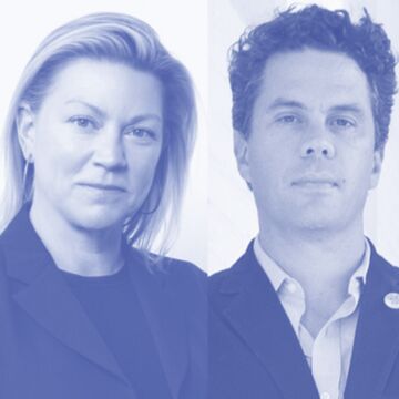 A composite image of Nora Daley on the left and Richard McCoy on the right.