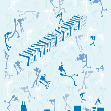 Promotional flyer for Conversations at the Edge at SAIC. 