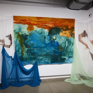 Artwork by Nell Pimentel, 2026 Low-Residency MFA Thesis Exhibition.