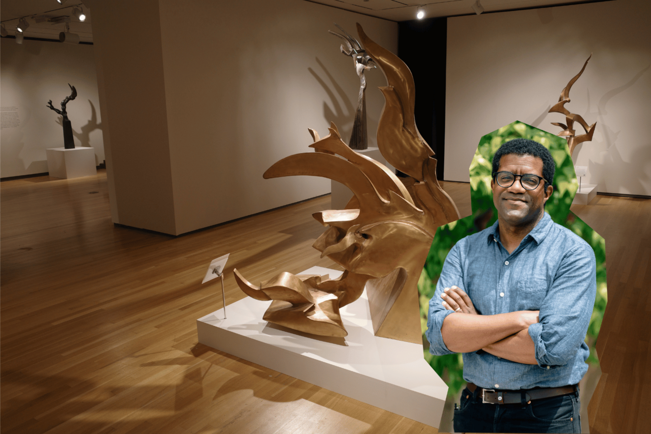 Alum Ross Stanton Jordan on Curating Richard Hunt Exhibition